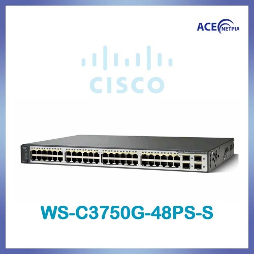 [초특가] [CISCO][시스코] WS-C3750G-48PS-S 스위치 (박스새제품)